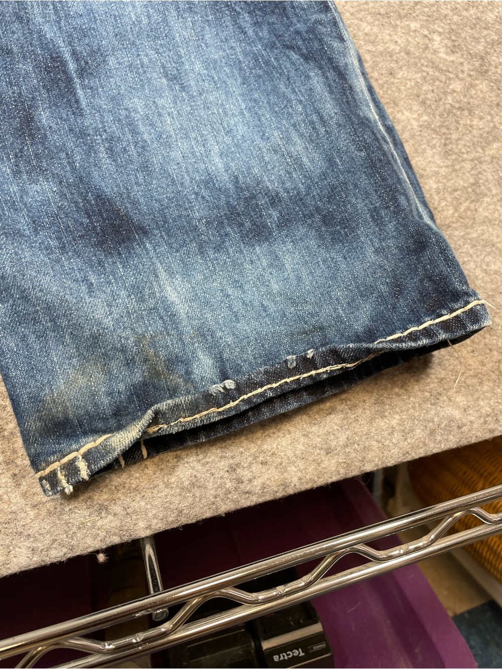 Rock Revival Gloria Boot Jeans Blue 31 Y2K Western Distressed Denim Festival - Picture 11 of 16